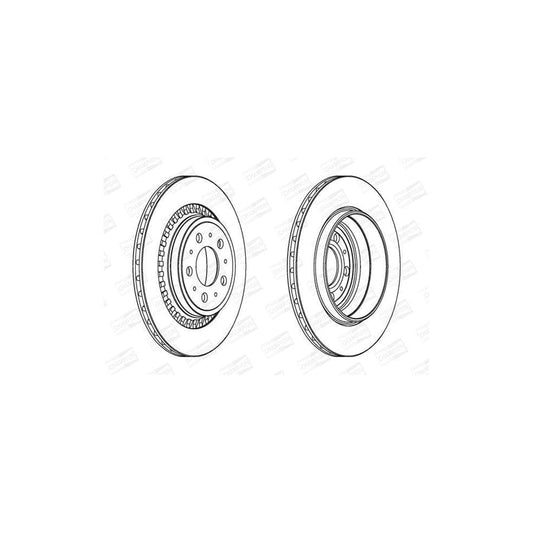 Champion 562218CH Brake Disc For Volvo Xc90 I (C, 275)