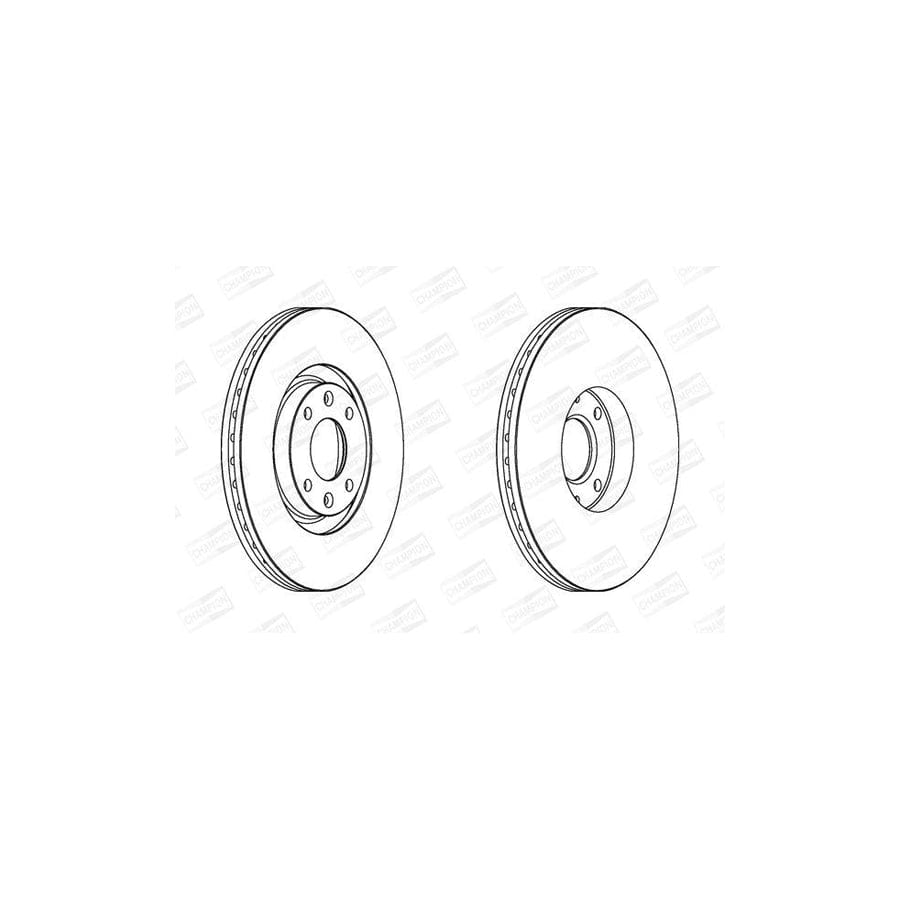 Champion 562267CH Brake Disc