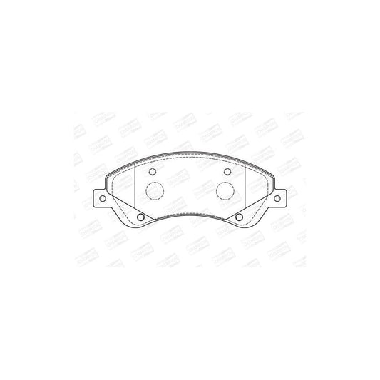 Champion 573276CH Brake Pad Set For Ford Transit