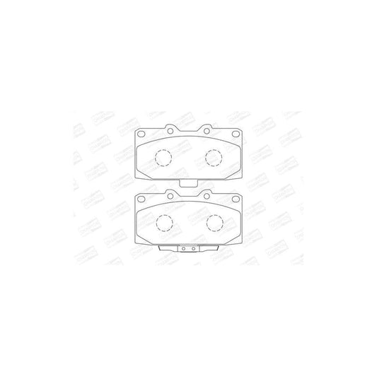 Champion 573736CH Brake Pad Set