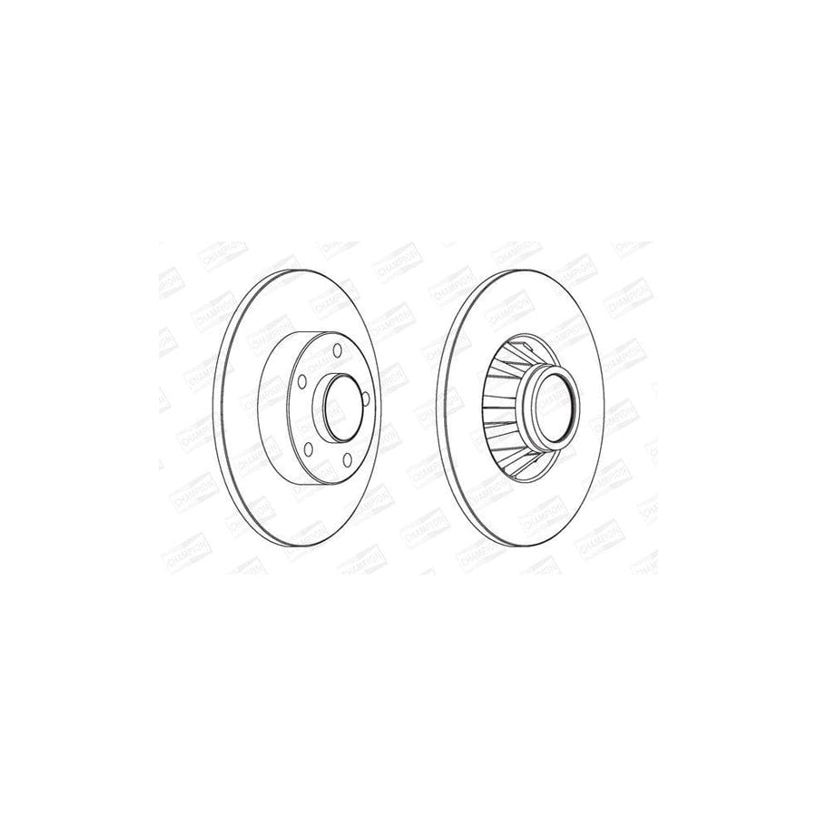 Champion 562211Ch-1 Brake Disc