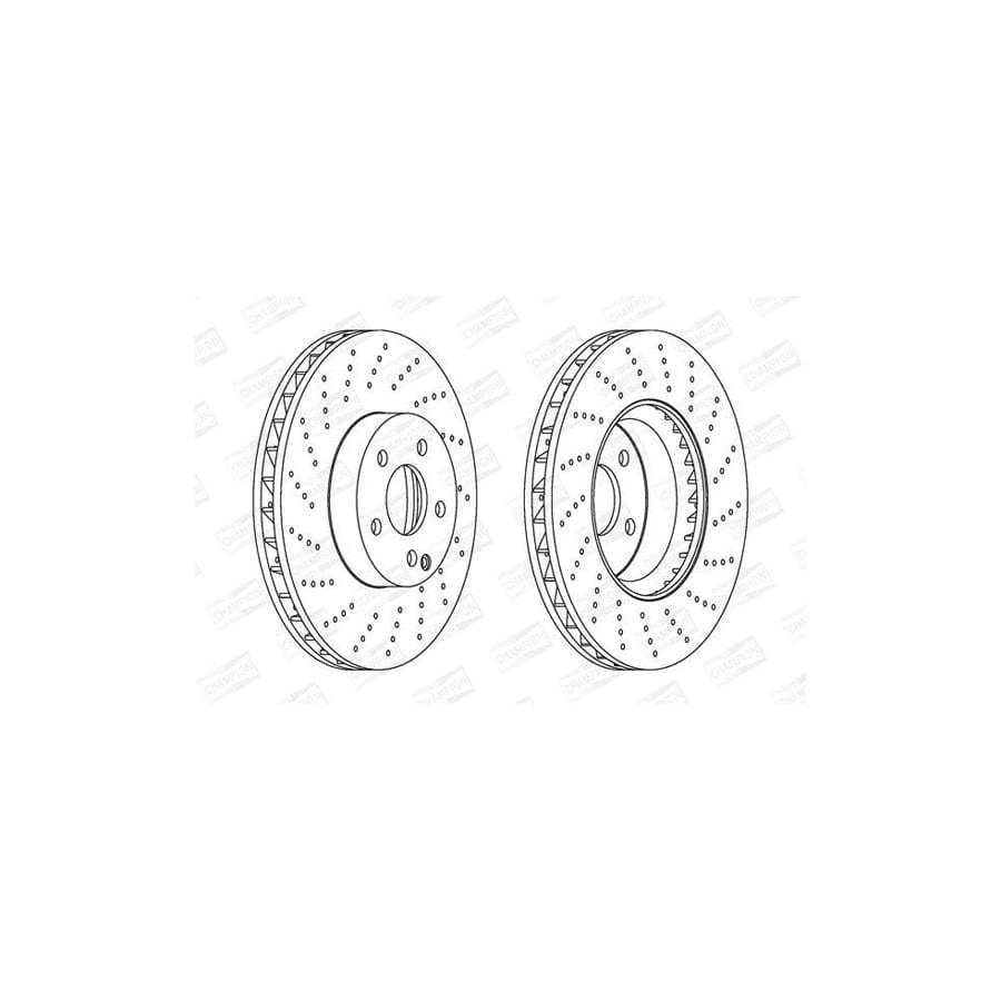 Champion 562634Ch-1 Brake Disc