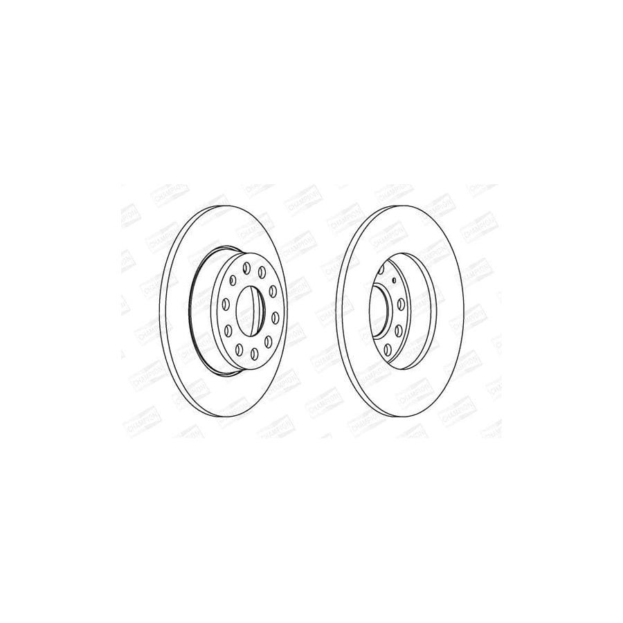 Champion 562614CH Brake Disc