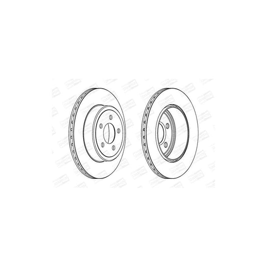 Champion 563034Ch-1 Brake Disc