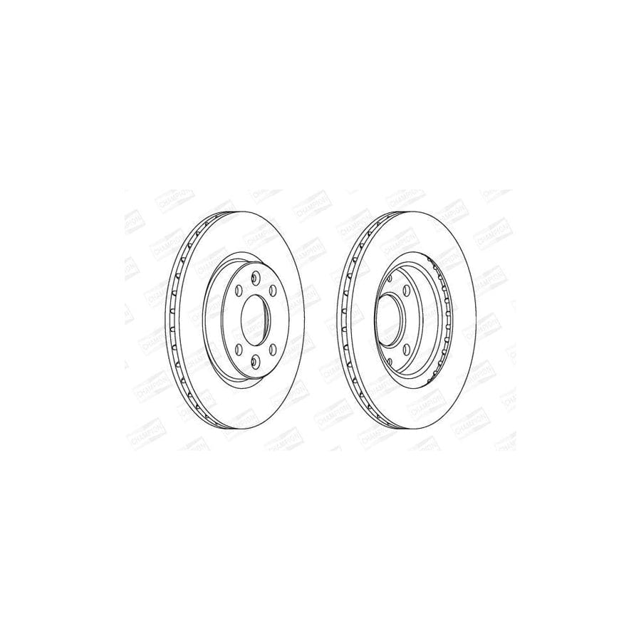 Champion 561997CH Brake Disc