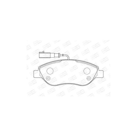 Champion 573076CH Brake Pad Set