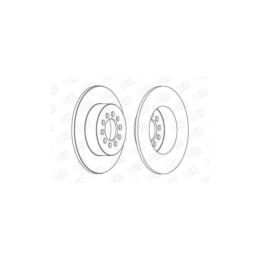 Champion 562236CH Brake Disc