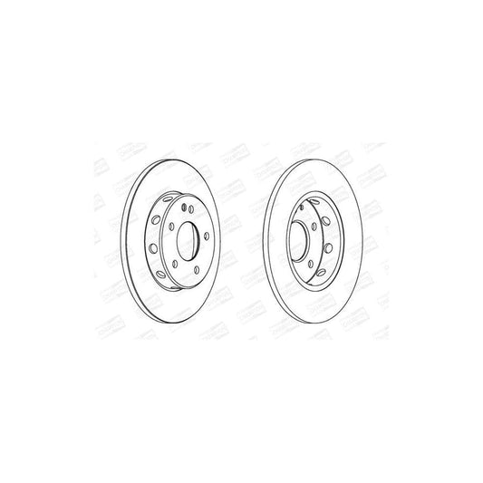Champion 561696CH Brake Disc Suitable For Mercedes-Benz C-Class Saloon (W202)