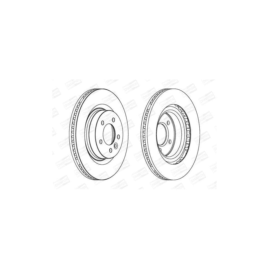 Champion 563046Ch-1 Brake Disc
