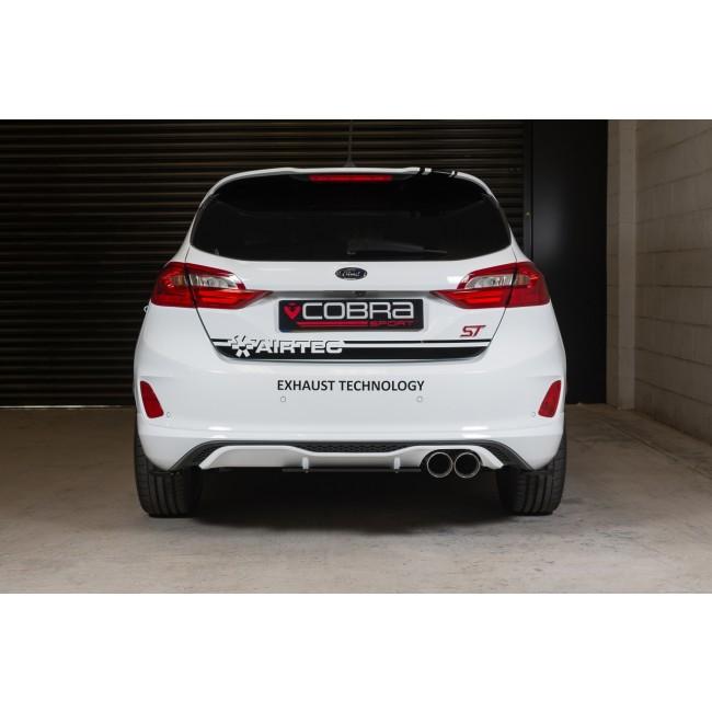 Cobra Exhaust Ford Fiesta (Mk8) (2018-22) ST Cat Back Valved Performance Exhaust