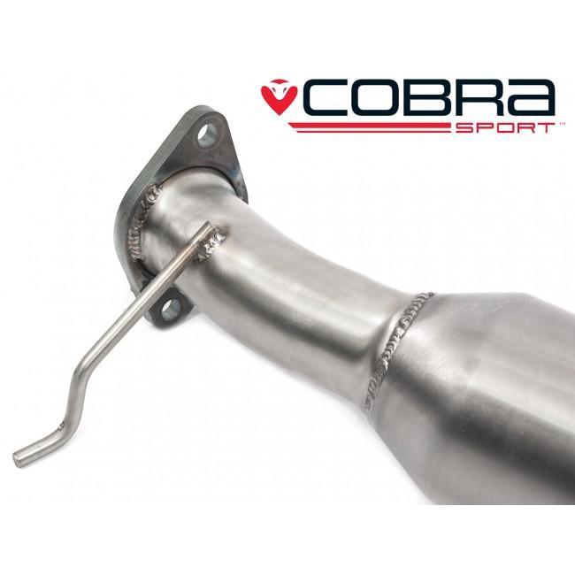 Cobra Exhaust Ford Fiesta (Mk6) ST 150 Front Pipe Sports Cat / De-Cat Performance Exhaust