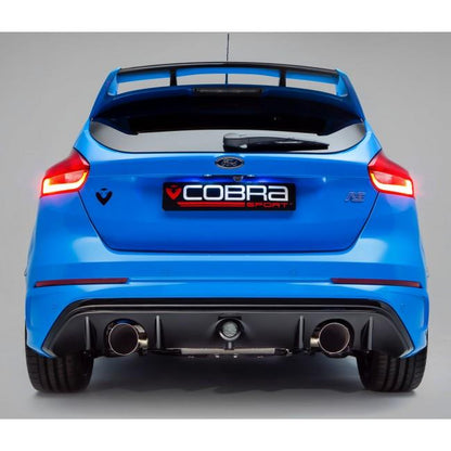 Cobra Exhaust Ford Focus RS (MK3) Venom Box Delete Race Turbo Back Performance Exhaust