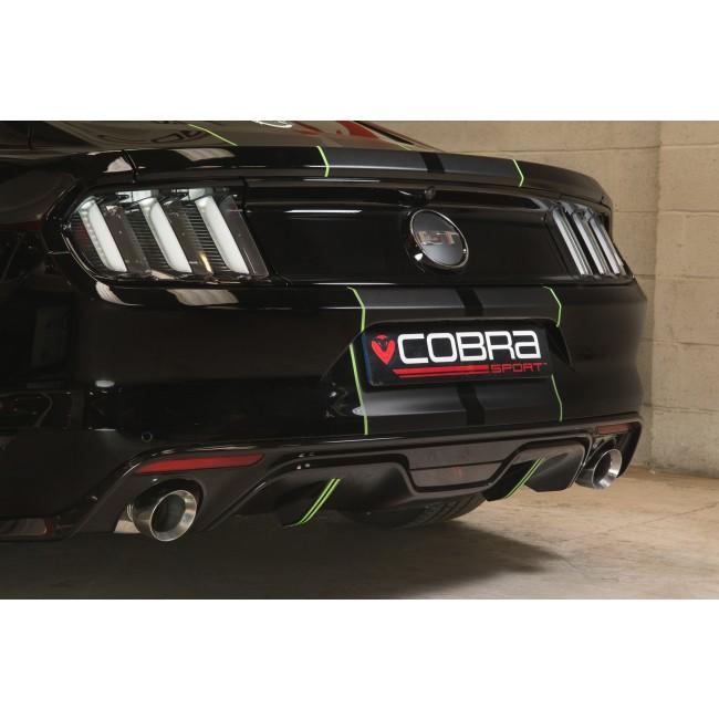 Cobra Exhaust Ford Mustang 5.0 V8 GT Fastback (2015-18) 2.5" Cat Back Performance Exhaust