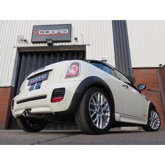 Cobra Exhaust Mini (Mk2) Cooper S / JCW (R58) Coupe Cat Back Performance Exhaust