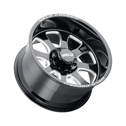Weld W70702060BBA Renegade Xt Wheel 20x12 5x150 ET-51 BS4.5 Gloss Black & Contrast Cut