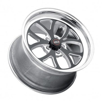 Weld 76HB8050W21A S76 Wheel 18x5 5x115 ET-23 BS2.1 Black Center - Polished Shell