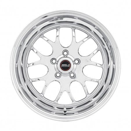 Weld 77HP7090A62A S77 Wheel 17x9 5x4.5 ET30 BS6.2 Polished Center - Polished Shell