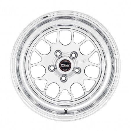 Weld 77MP-507B45A S77 Wheel 15x7 5x4.75 ET13 BS4.5 Polished Center - Polished Shell