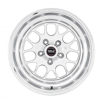 Weld 77MP-507B45A S77 Wheel 15x7 5x4.75 ET13 BS4.5 Polished Center - Polished Shell