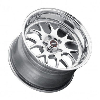 Weld 77HP7080A52A S77 Wheel 17x8 5x4.5 ET18 BS5.2 Polished Center - Polished Shell