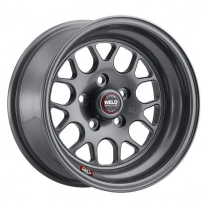Weld 77LB-506B45A S77 Wheel 15x6.3 5x4.75 ET22 BS4.5 Black Center - Polished Shell