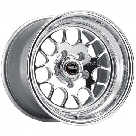 Weld 77LP-504N25A S77 Wheel 15x4 5x120 ET0 BS2.5 Polished Center - Polished Shell