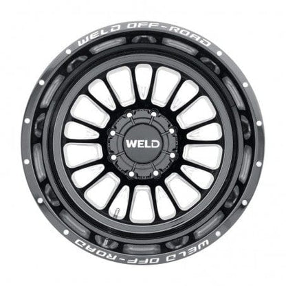 Weld W12108293N39 Scorch Dually Rear W121 Wheel 20x8.25 8x210 ET-221 BS-3.92 Gloss Black MIL