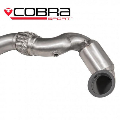 Cobra Exhaust VW Golf GTI (Mk7.5) 2.0 TSI (5G) (2017-20) Sports Cat / De-Cat Front Downpipe Performance Exhaust