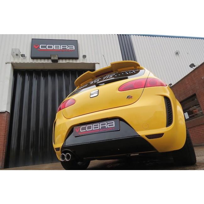Cobra Exhaust Seat Leon FR Mk2 1P 2.0 T FSI (06-13) Turbo Back Performance Exhaust
