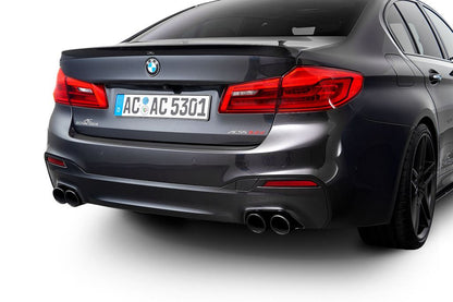 AC Schnitzer BMW G30 G31 Ceramic Black Sport Tailpipe (Inc. 520d, 530d & 540d) - ML Performance UK