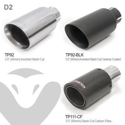 Cobra Exhaust Honda Civic Sport 1.5 VTEC (182PS) (17-22) Venom Rear Performance Exhaust