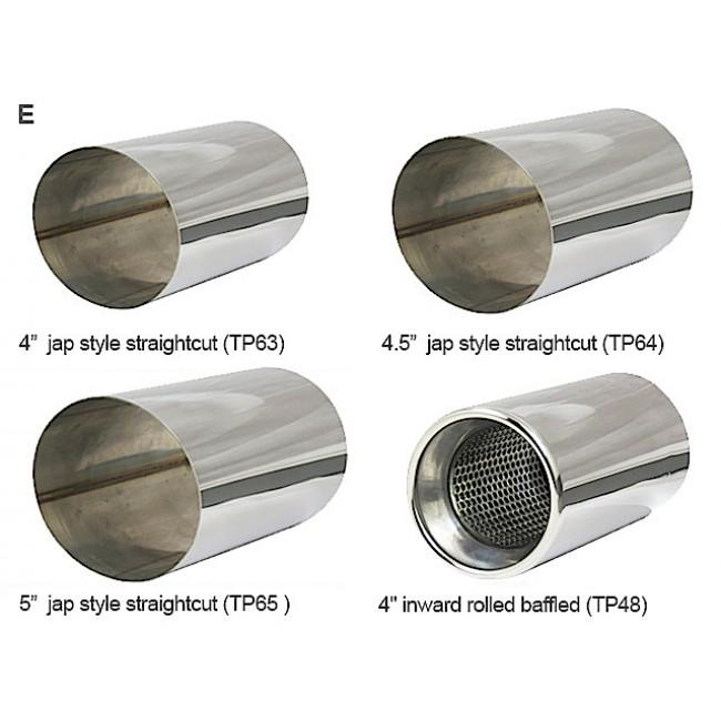 Cobra Exhaust Subaru Impreza WRX/STI Turbo (01-07) 3" Race Cat Back Performance Exhaust