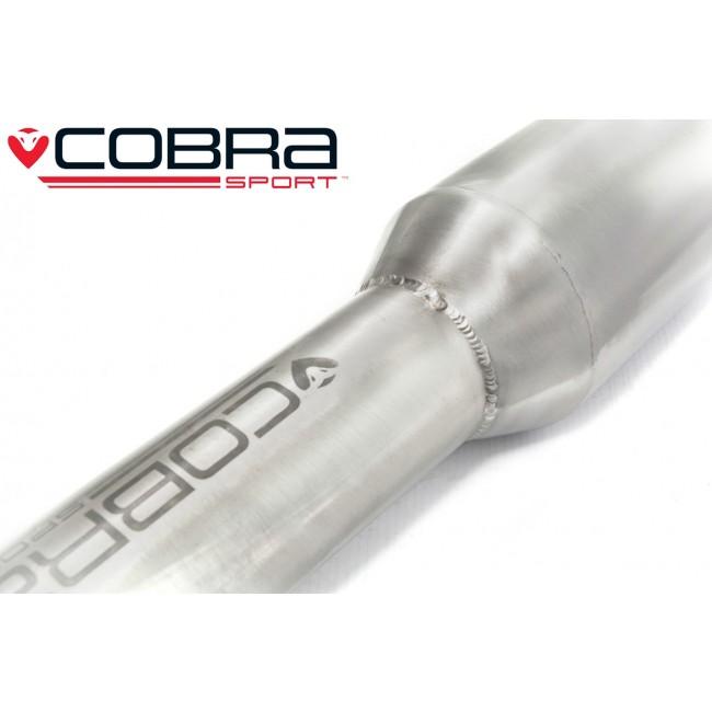 Cobra Exhaust Vauxhall Corsa D 1.6 SRI (07-09) Secondary Sports Cat / De-Cat Front Pipe Performance Exhaust