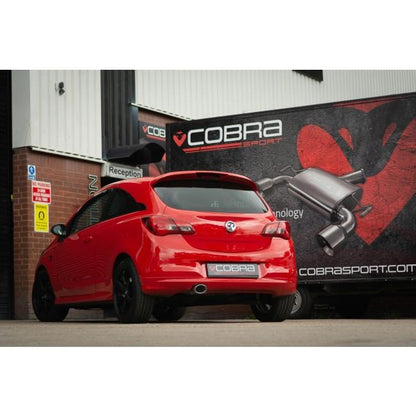 Cobra Exhaust Vauxhall Corsa E 1.4 N/A (15-19) Venom Box Delete Rear Performance Exhaust