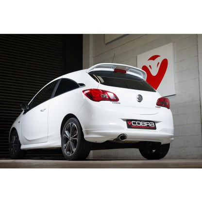 Cobra Exhaust Vauxhall Corsa E 1.4 Turbo (15-19) Venom Box Delete Rear Performance Exhaust