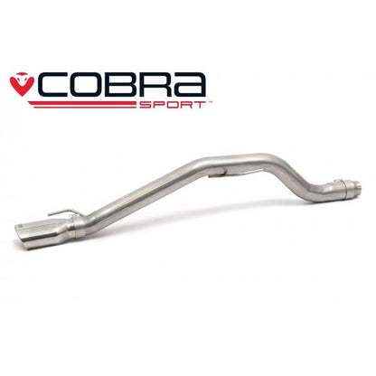 Cobra Exhaust Vauxhall Corsa E 1.4 Turbo (15-19) Venom Box Delete Rear Performance Exhaust