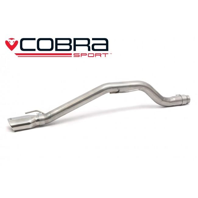 Cobra Exhaust Vauxhall Corsa E 1.0 Turbo (15-19) Venom Box Delete Rear Performance Exhaust