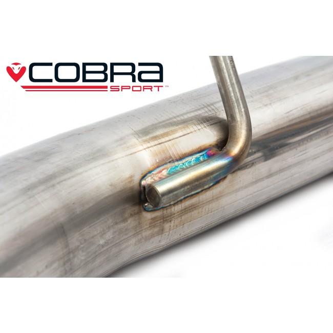 Cobra Exhaust Vauxhall Corsa E 1.0 Turbo (15-19) Venom Box Delete Rear Performance Exhaust