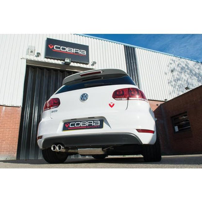 Cobra Exhaust VW Golf GTD (Mk6) 2.0 TDI (5K) (09-13) Cat Back Performance Exhaust